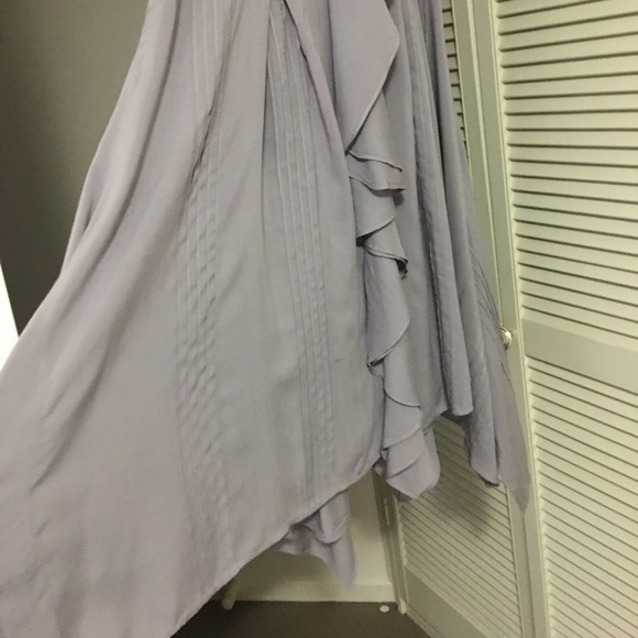 Portmans Grey Frilled Tunic Size 14 - Picture 14 of 14